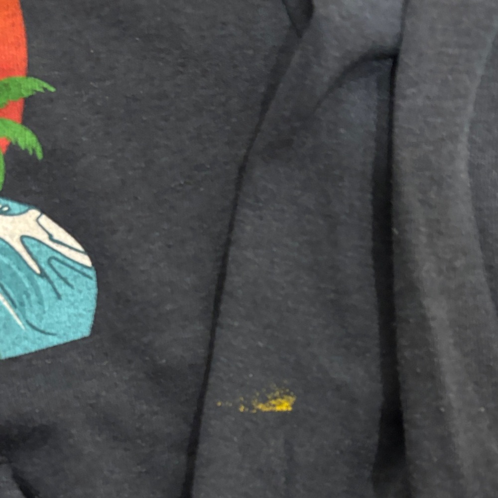 Aviator Nation Black Hoodie Sweatpants Set Hawaii palm tree music festival six s - Picture 3 of 11